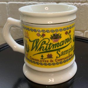 Franklin Mint Vintage WHITMAN'S SAMPLER Porcelain Mug The Corner Store